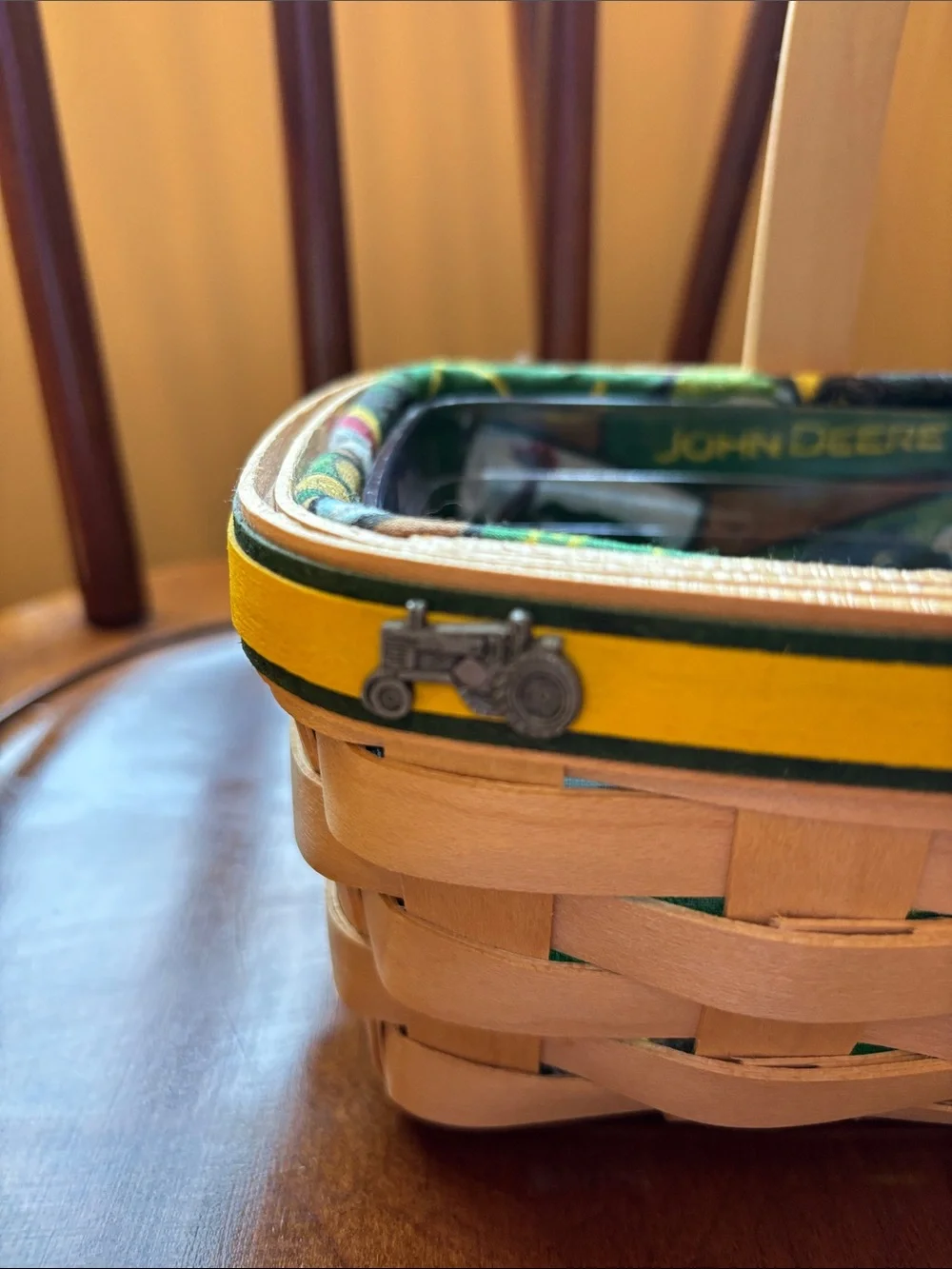 Signed Longaberger John Deere Basket Set